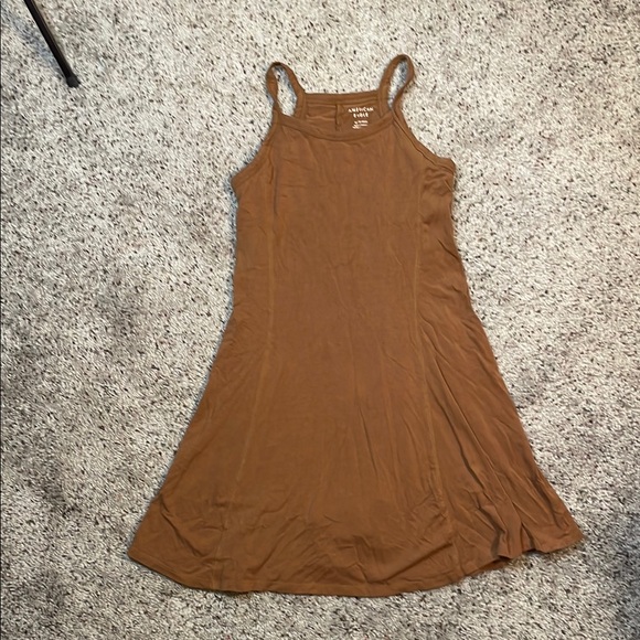 American Eagle Outfitters Dresses & Skirts - NWT American‎ Eagle Brown Dress with Built in Shorts Size XS